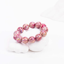 ハンドメイド ブレスレット バングル 漆器 漆塗り 九尾の狐 リストバンド 古代の技術 黒檀 誕生日 周年記念日 彼氏 5枚目の画像