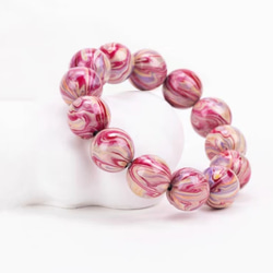 ハンドメイド ブレスレット バングル 漆器 漆塗り 九尾の狐 リストバンド 古代の技術 黒檀 誕生日 周年記念日 彼氏 4枚目の画像