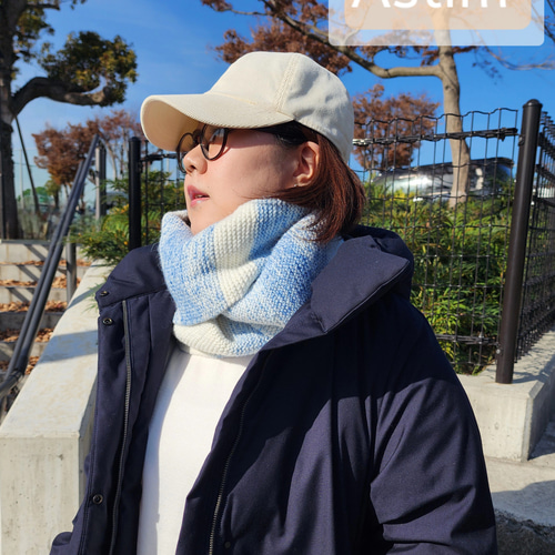 E136M【バレンタインギフト】美しいブルーグラデーションのロング