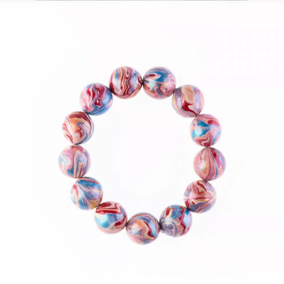 ハンドメイド ブレスレット バングル 漆器 漆塗り 飛ぶ リストバンド 古代の技術 黒檀 誕生日 周年記念日 彼氏 6枚目の画像