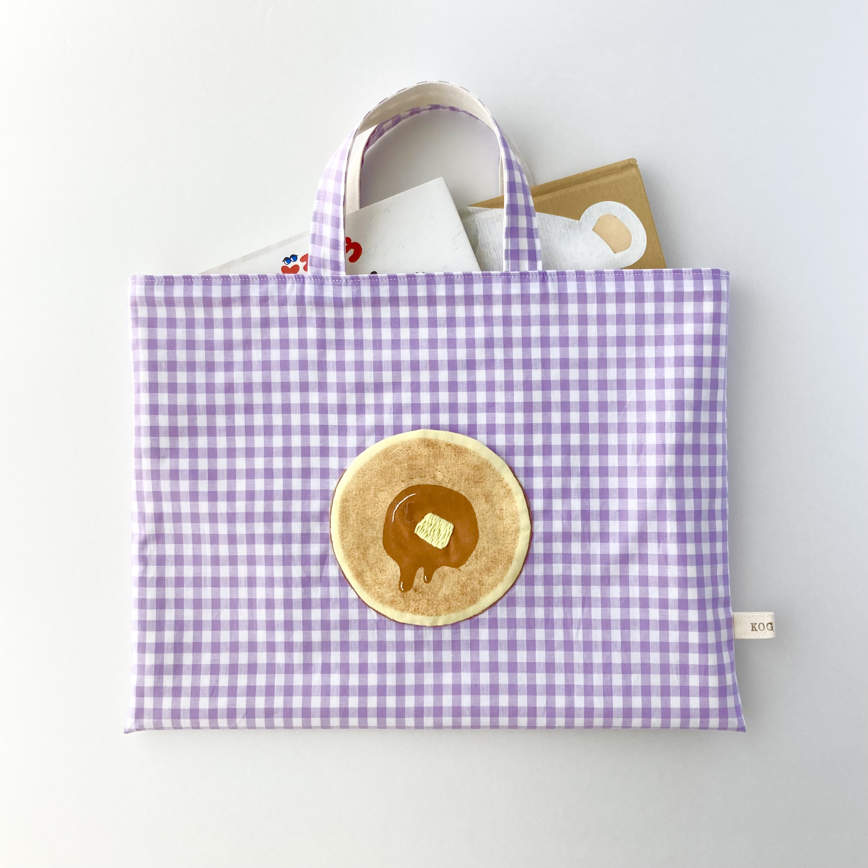 パンケーキのレッスンバッグ【サイズ変更可】