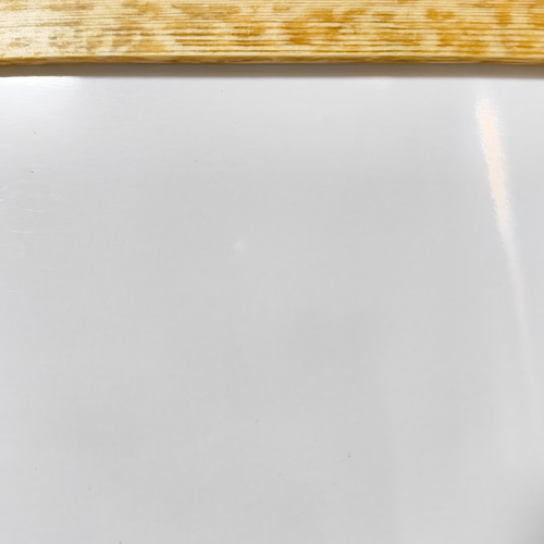 販売終【在庫限り基本セット・訳ありホワイトボード木製フレーム両面