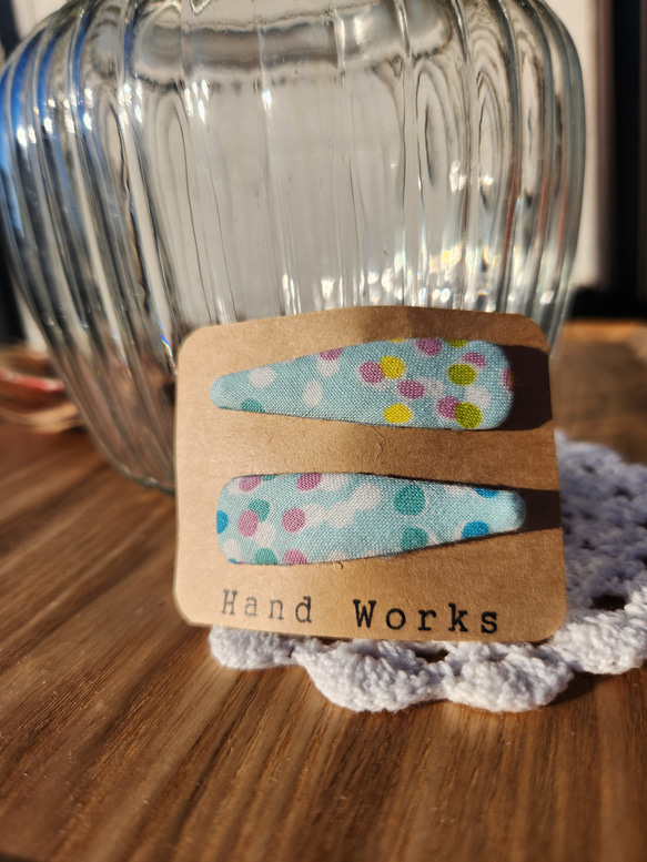 パッチンピン(ハンドメイド) ぱっちんぴん79 ヘアピン Hand Works+ 通販 18634319｜Creema