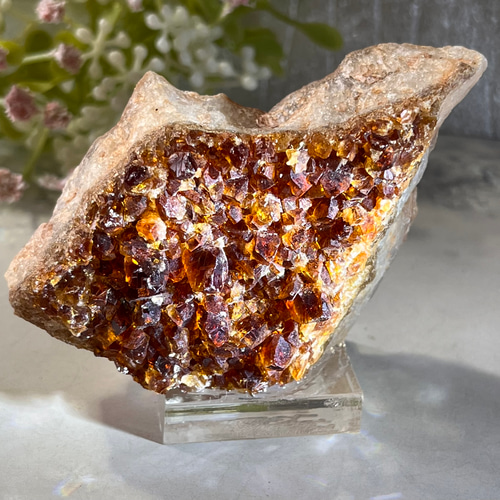 恋愛・ビジネス✨ シトリンクォーツ 黄水晶 原石 ラフストーン