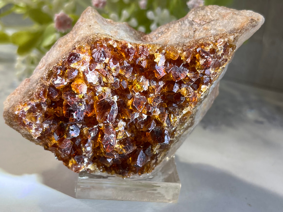 シトリンクォーツ　ラフストーン　クラスター　原石　鉱物　鉱石 恋愛・ビジネス✨ シトリンクォーツ 黄水晶 原石 ラフストーン