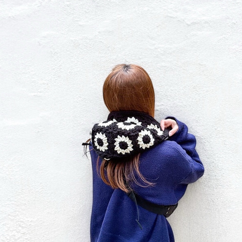バラクラバ ニット帽 ニット 手編み 帽子 ニット帽・ビーニー nia's