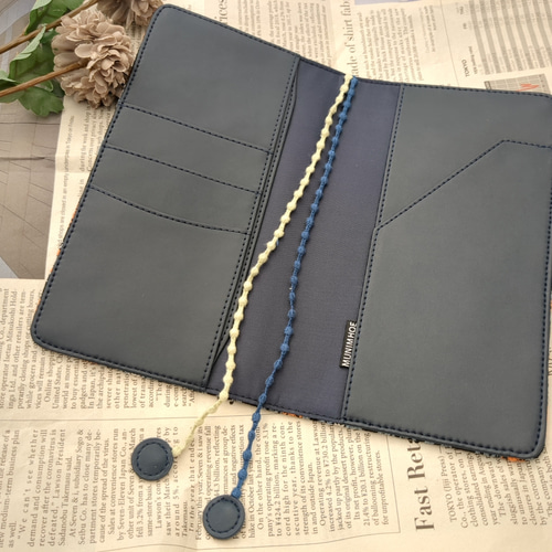 ミナペルホネン 手帳ケース ミナ ペルホネン / piece, （original mix） ［オリジナルサイズ（A6