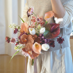 ダリア ブーケ のおすすめ人気通販｜Creema(クリーマ) 国内最大の