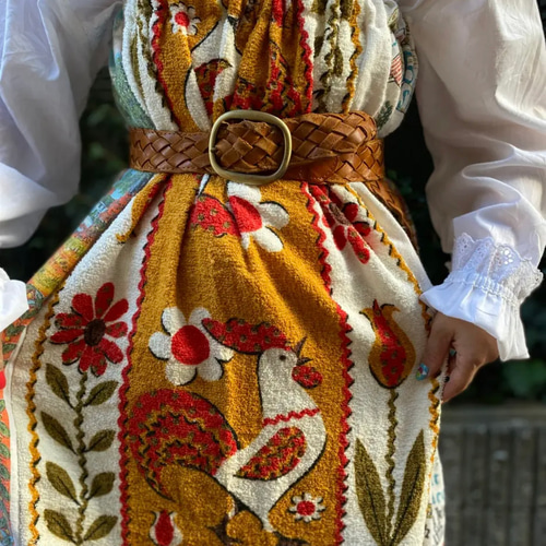 古着 ヴィンテージ vintage スカート ロングスカート ベアワンピース