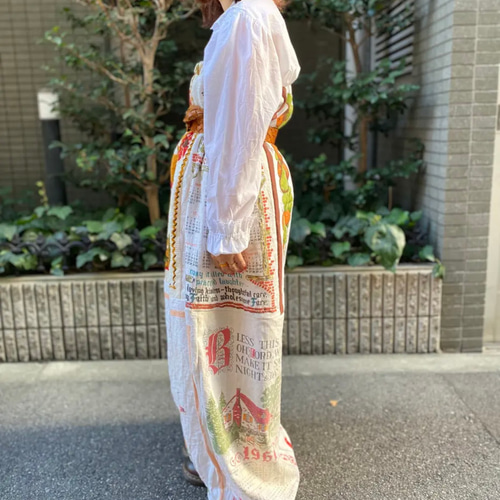 古着 ヴィンテージ vintage スカート ロングスカート ベアワンピース