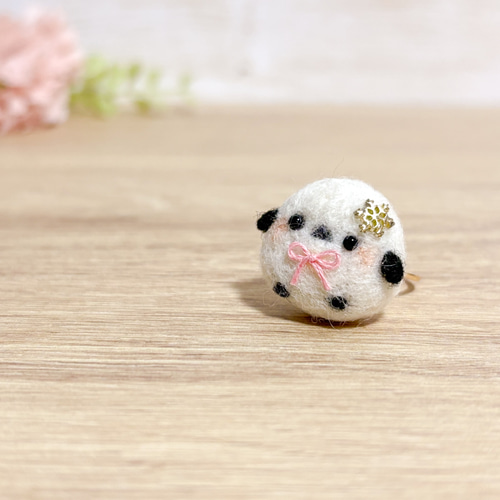 羊毛フェルト　シトリン様 羊毛フェルト シトリン様