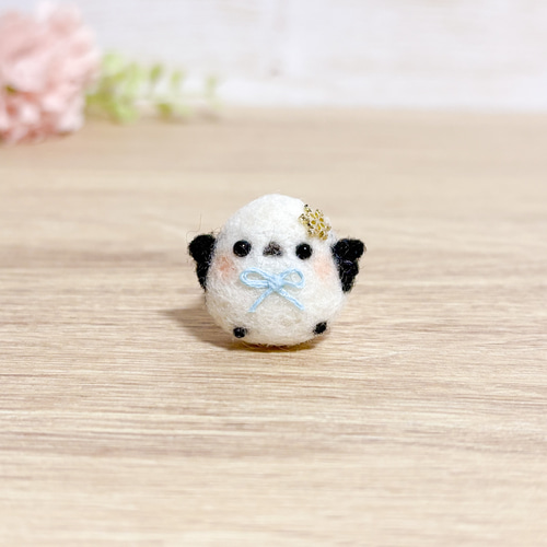 ハンドメイド♪羊毛フェルト 鳥いろいろ・ミニ 15羽＋9羽 （冬の