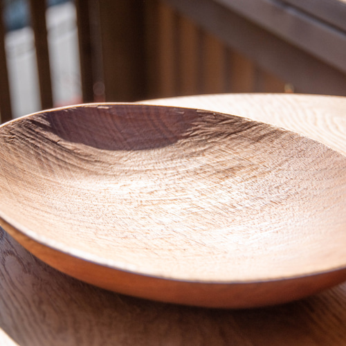 【専用】ウォルナットくるみの木 オイル仕上げプレート 2枚セット 専用】ウォルナットくるみの木 オイル仕上げプレート 2枚セット