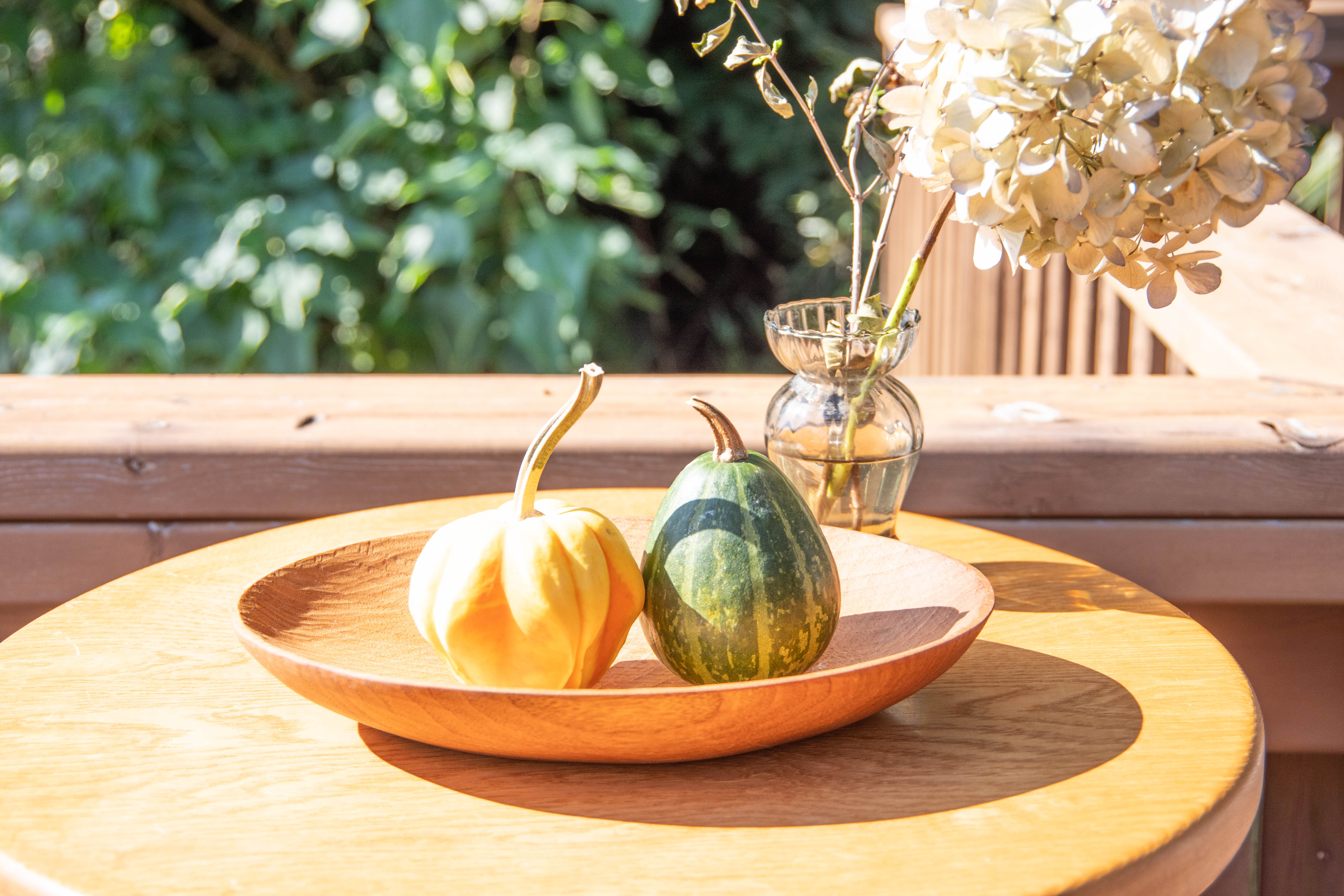 クルミ無垢材 楕円形 盛り皿 木のお皿 手作り 木製食器 オイルフィニッシュ ナチュラルデザイン(#18)