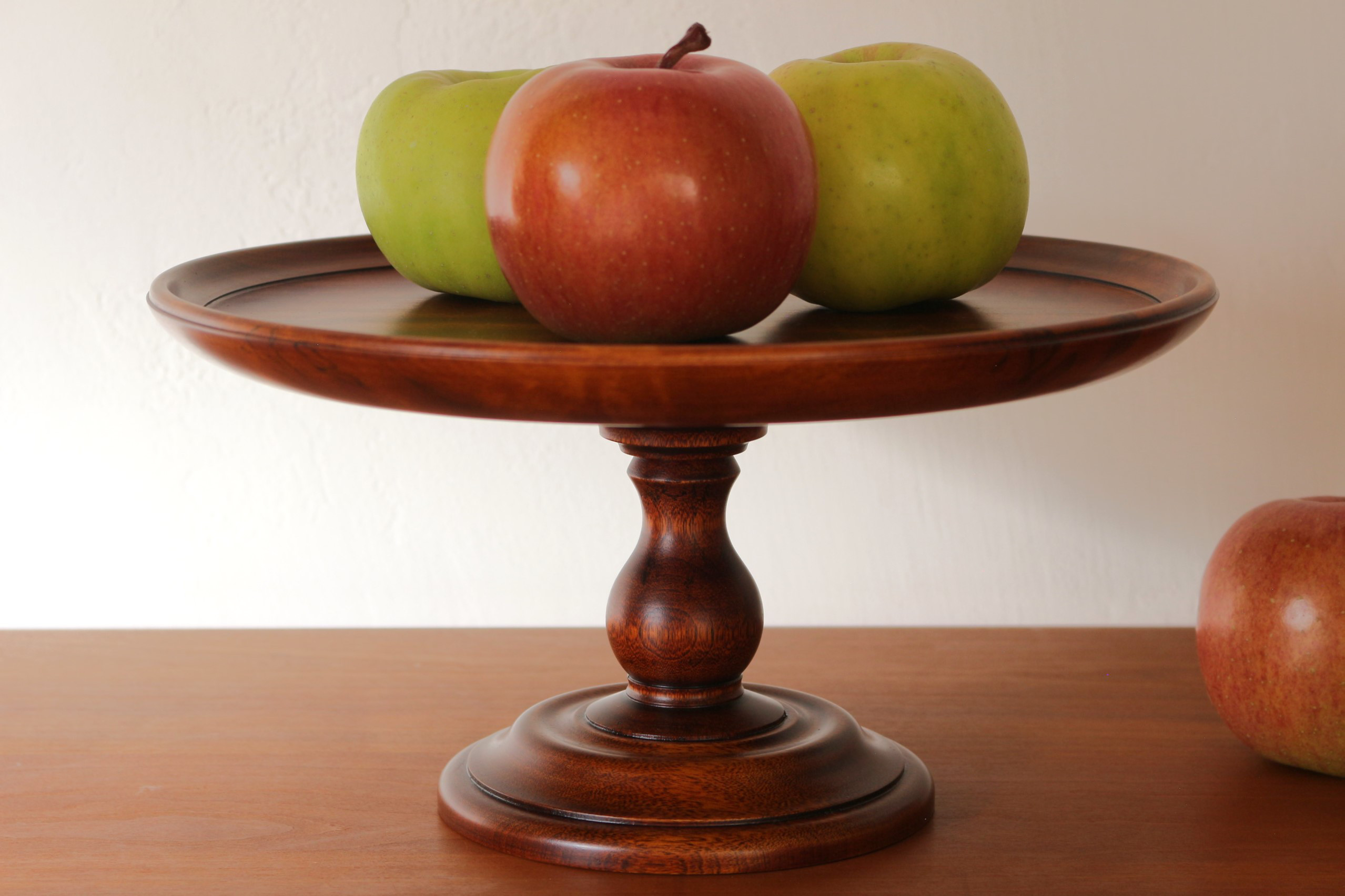 木のコンポート（Φ3１０：すり漆）