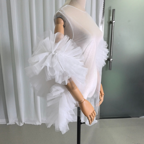 送料無料！人気上昇！ トップス オフホワイト 色直し 披露宴/結婚式  