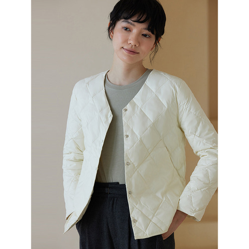Monogram Printed Down Jacket - DAZZLE FASHION(ダズル