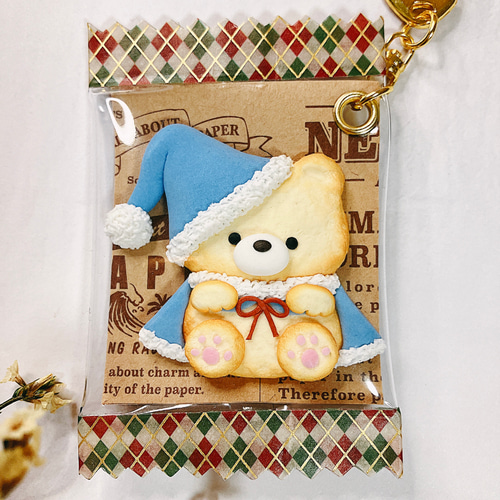 くまさんのクリスマスクッキー♡ クリスマス飾り サンタ スイーツ 
