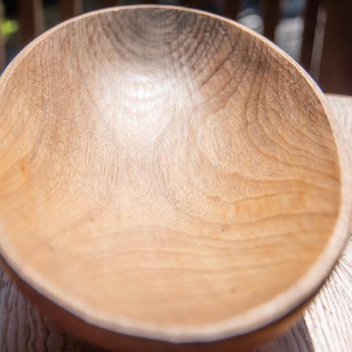 手作りクリの木 楕円形 盛り皿 台座付き ナチュラルデザイン お菓子