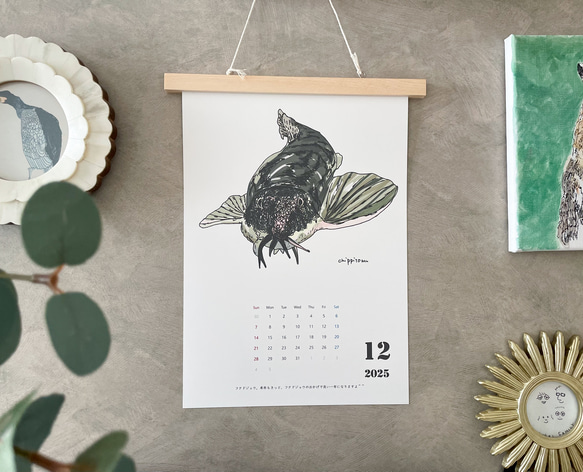 淡水魚だけのカレンダー　2026に変更可能 12枚目の画像