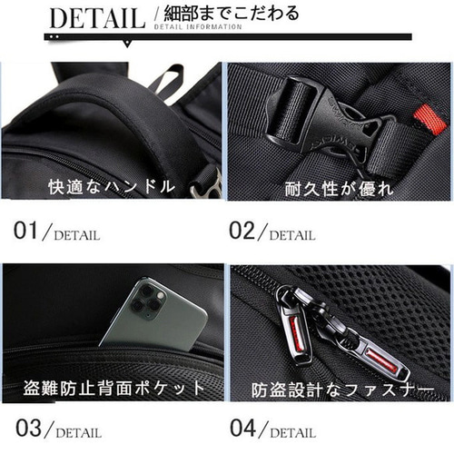 リュック メンズ 通学 ビジネスリュック 通勤 USB充電ポート搭載