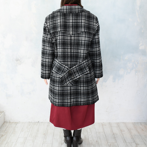 Jolly Boutique タータンチェックPコート Jolly Boutique タータンチェックPコート