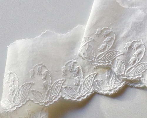 ニャンドゥティ伝説織　額縁入り12輪の白いお花　珍しい　レース　刺繍 ニャンドゥティ伝説織 額縁入り12輪の白いお花 珍しい レース