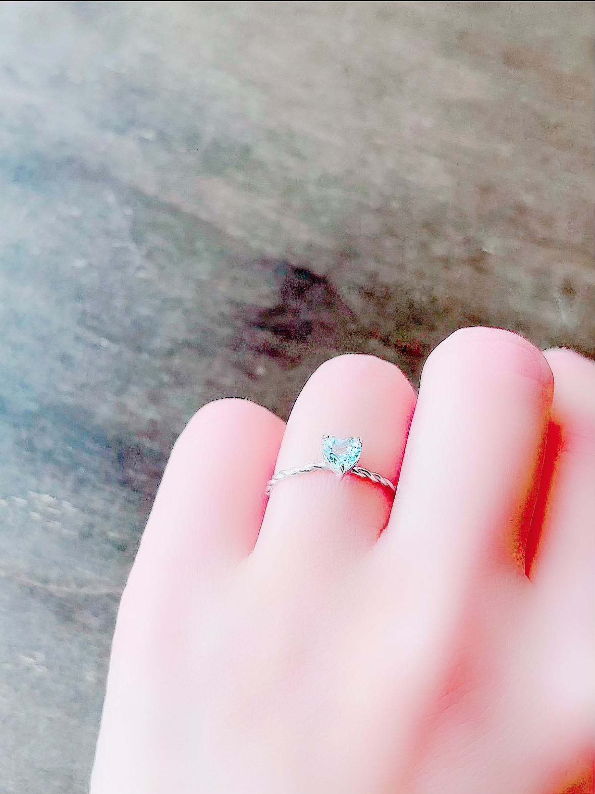 天然石☆アクアマリン☆silver925製☆リング☆アジャスタータイプ！（サイズ調整可能タイプ）☆