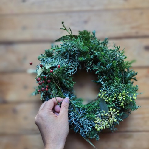 グリーンの香りでほっとひといき 数種類のグリーンで彩るフレッシュ