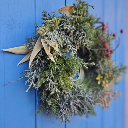 グリーンの香りでほっとひといき 数種類のグリーンで彩るフレッシュ