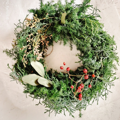 グリーンの香りでほっとひといき 数種類のグリーンで彩るフレッシュ