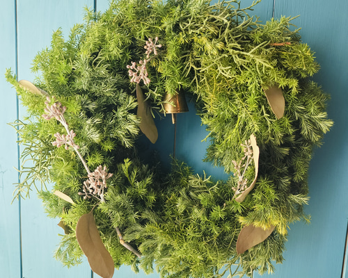 グリーンの香りでほっとひといき 数種類のグリーンで彩るフレッシュ