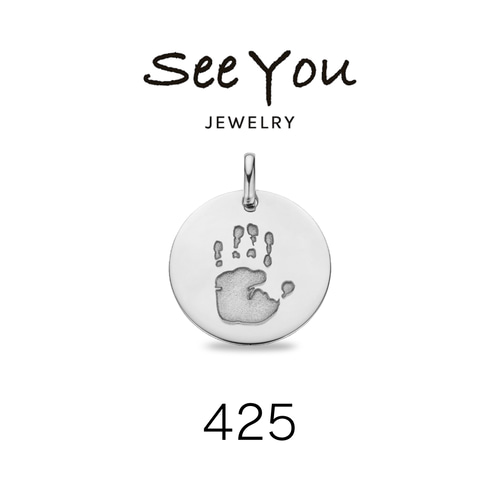SeeYouJewelry】丸彫り刻印ペンダント シルバー 425 ペンダントトップ