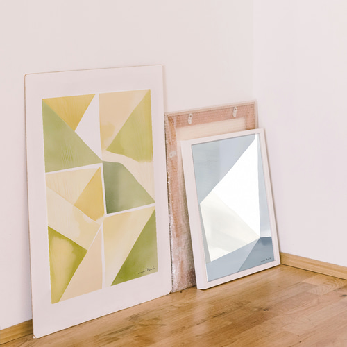 アートポスター 水彩画風 アブストラクト 抽象画 インテリア