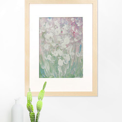 抽象画 【泡沫】 原画 絵画 アート アクリル画 インテリア 送料無料 額