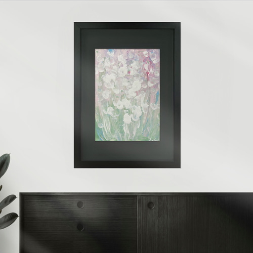 抽象画 【泡沫】 原画 絵画 アート アクリル画 インテリア 送料無料 額