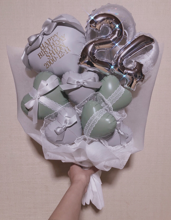 成人式 バルーンブーケ バルーンギフト 花束 生誕祭 卒業 推し活