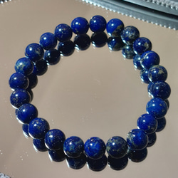 山梨県黒平水晶（草入り黒水晶） 15mm玉ブレスレット 証明書付 66.3g