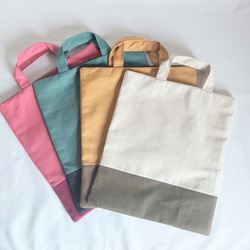バイカラー トートバッグ の人気通販｜Creema(クリーマ) ハンドメイド