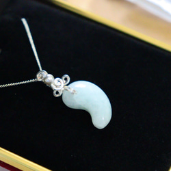 アンダラクリスタルのワイヤージュエリーネックレス✧ドラゴンズ