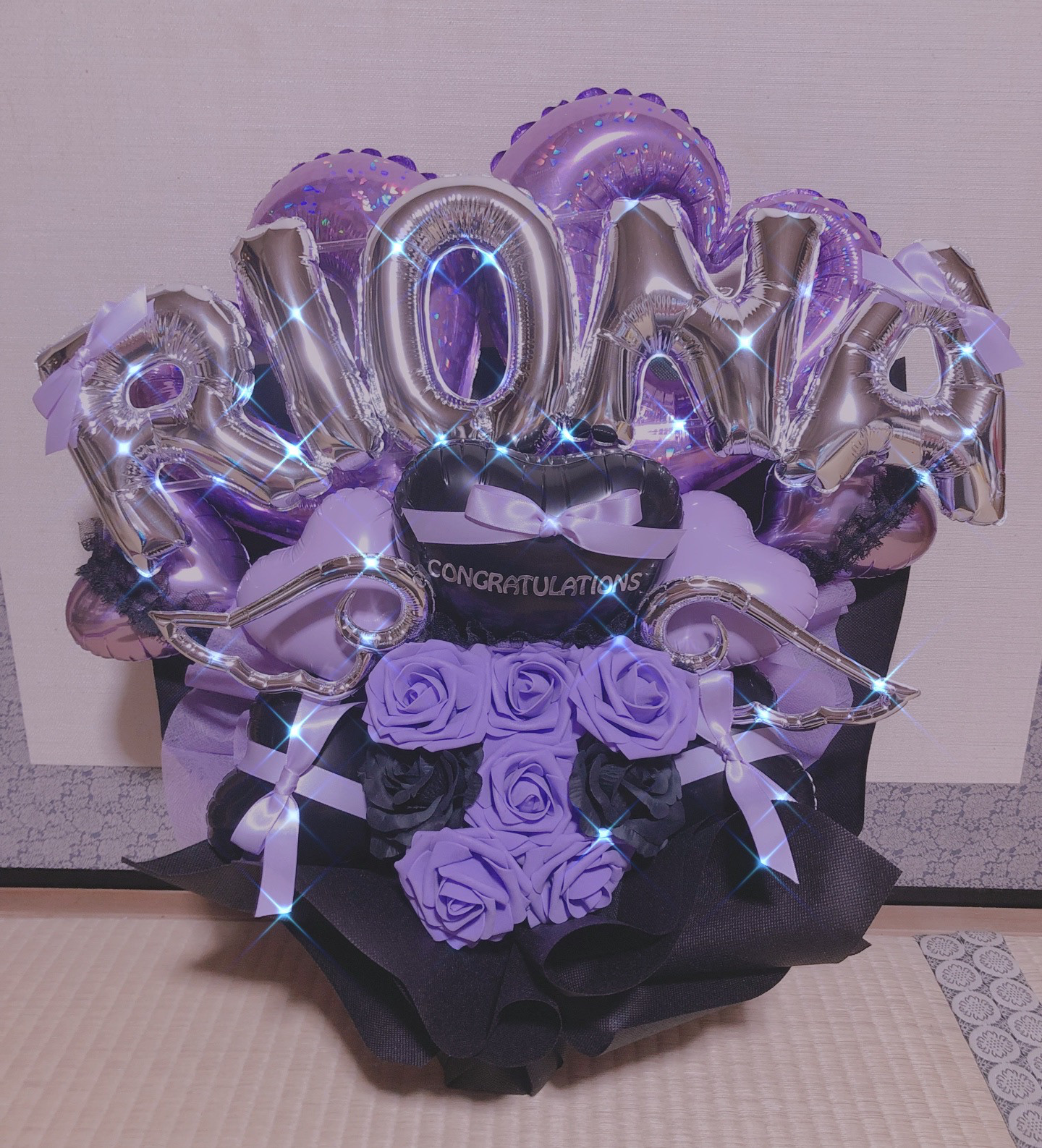 卒業　卒業ブーケ　バルーンブーケ　バルーンギフト　生誕祭　推し　成人式ギフト　花束