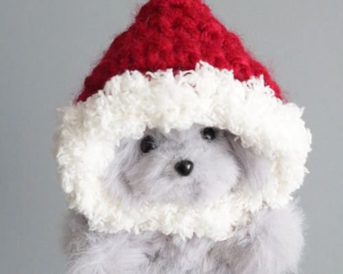 トイプードル シルバー モールドール クリスマス プレゼント