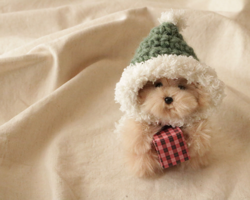 トイプードル マルプー モールドール 犬 モカ ぬいぐるみ ぬい活