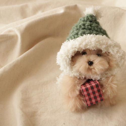 トイプードル マルプー モールドール 犬 モカ ぬいぐるみ ぬい活