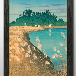 水墨画 風景と人物 約43✖️51 水墨画 風景画 人物画 絵画 こたつ 通販 18197054｜Creema(クリーマ)