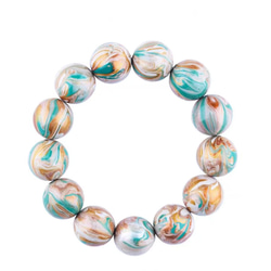 ハンドメイド ブレスレット バングル 漆器 漆塗り 月泉 リストバンド 古代の技術 黒檀 誕生日 周年記念日 彼氏 3枚目の画像