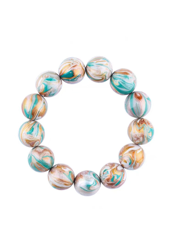 ハンドメイド ブレスレット バングル 漆器 漆塗り 月泉 リストバンド 古代の技術 黒檀 誕生日 周年記念日 彼氏 3枚目の画像