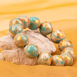 ハンドメイド ブレスレット バングル 漆器 漆塗り 月泉 リストバンド 古代の技術 黒檀 誕生日 周年記念日 彼氏 5枚目の画像