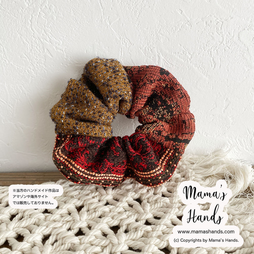 ⭐️1点限定⭐️ ヨーロッパ パッチワーク 北欧 ジャガード ワイン