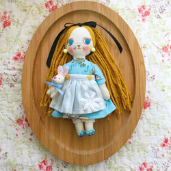 カントリードール　ドールチャーム　人形　ミナペルホネン リバティ　手作り人形 2024.1.28 ichigogumiさんのカントリードールさんたち♡ ミナ